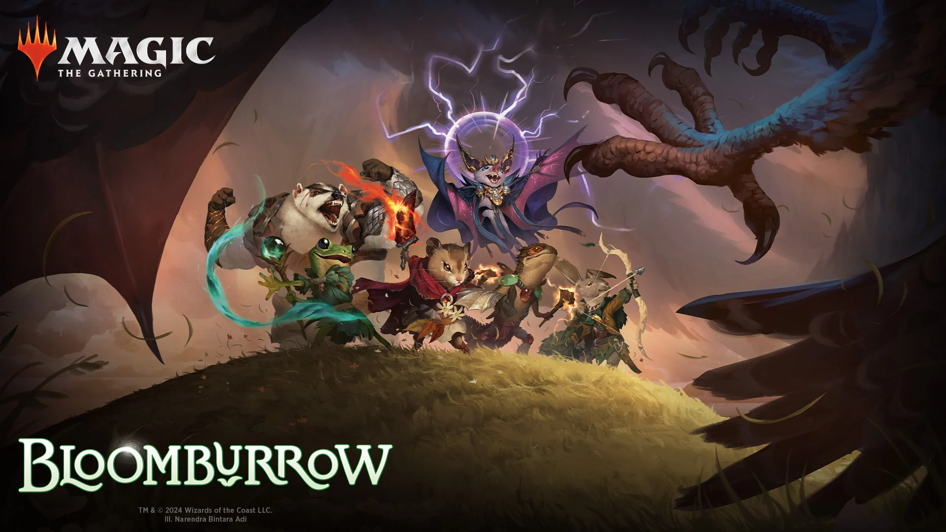 Bloomburrow Key Art