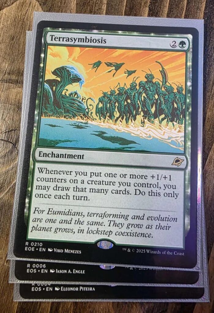 Terrasymbiosis Edge of Eternities Card Leaked Photo
